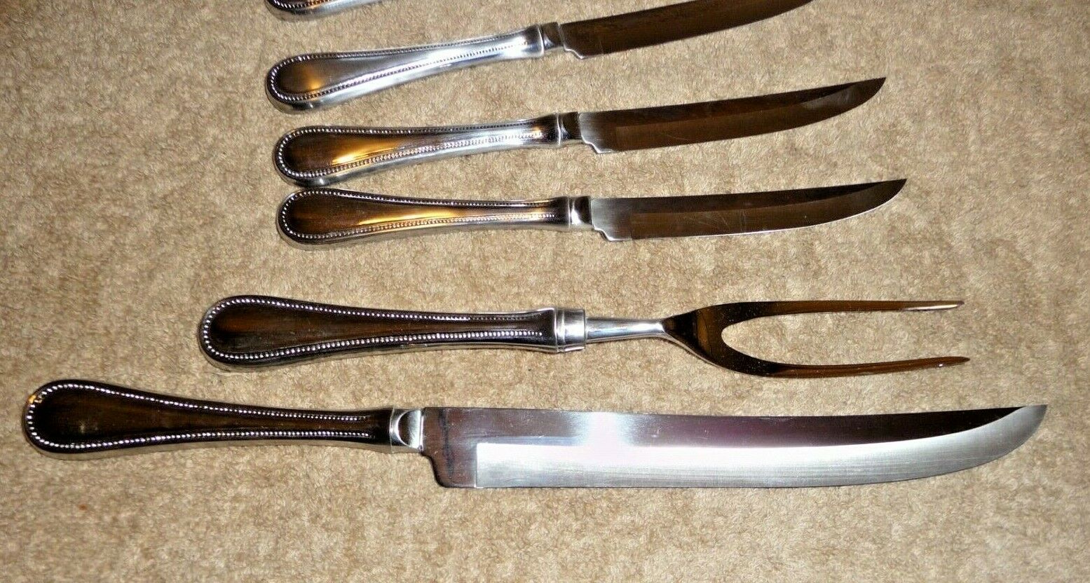CARVEL Hall CARVING Set KNIVES - Fresh Stock Dated February 2026