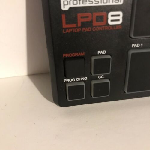 AKAI Professional LPD8 Laptop Pad Controller With USB Cable Tested Works - Fresh Stock Dated December 2025