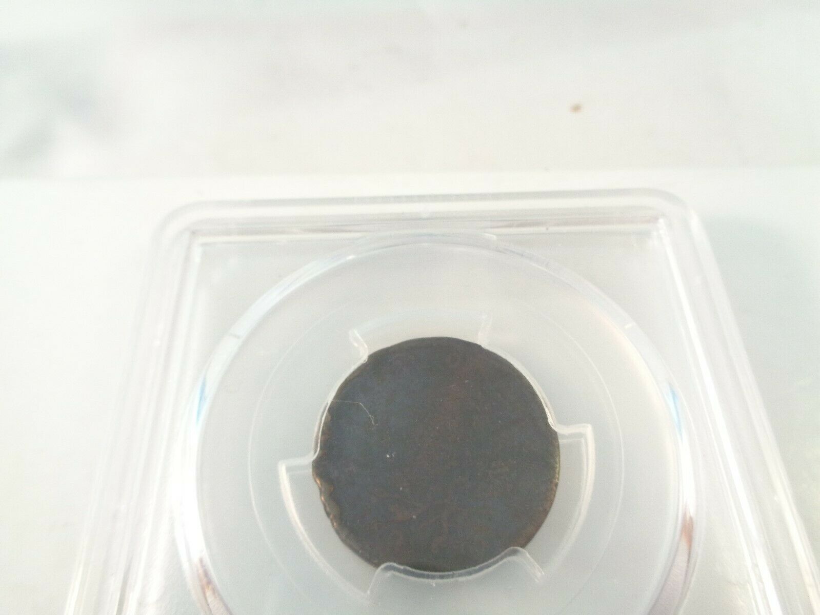 1797 1/2c Liberty Cap Half Cent Coin PCGS Genuine Damage G Detail Plain Edge - Fresh Stock Dated December 2025