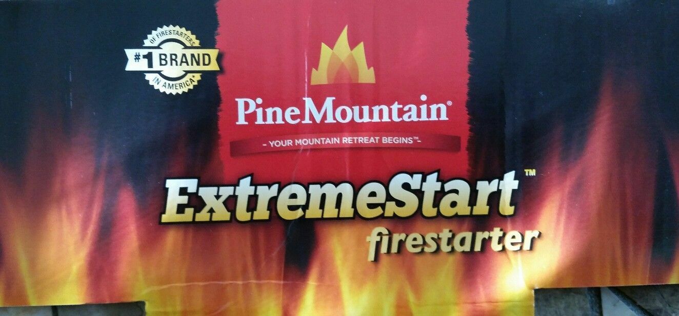 Pine Mountain ExtremeStart Firestarter NEW 2 pack 152371 - Fresh Stock Dated January 2026