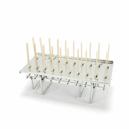 20PCS Stainless Steel Frozen Popsicle Molds Ice Cream Pop Maker Freezer Tray - Fresh Stock Dated February 2026