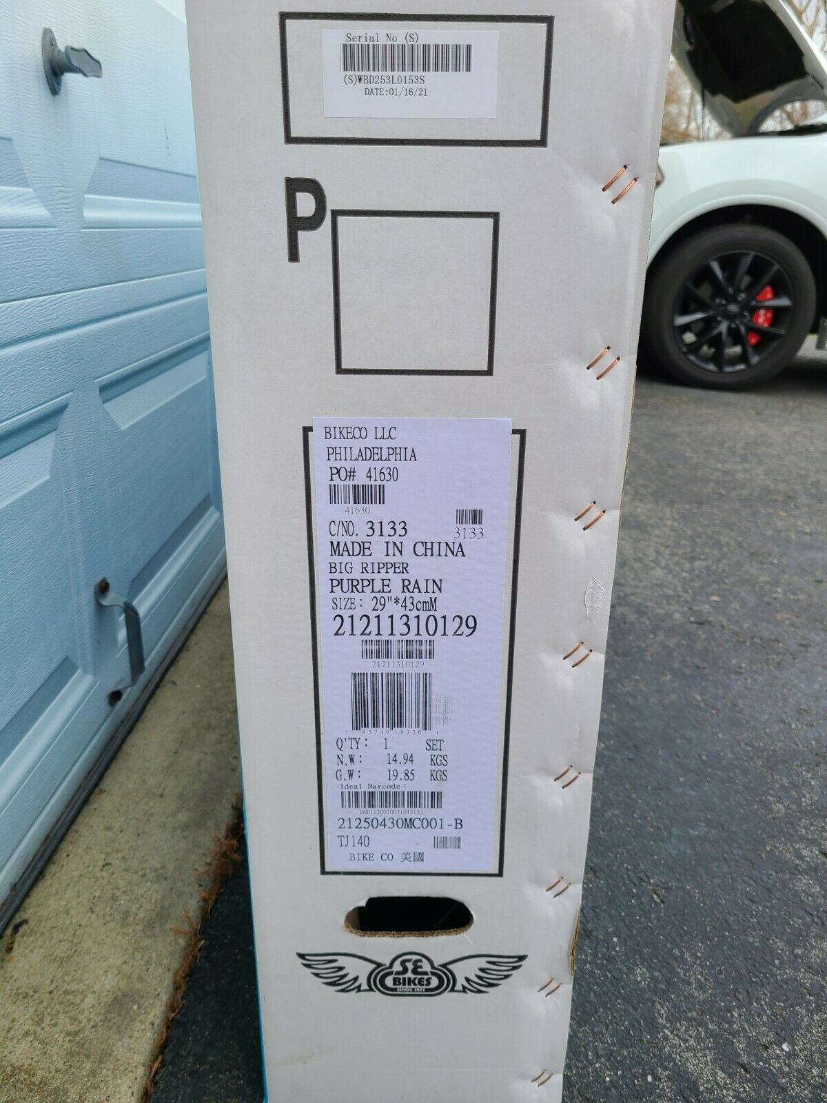 SE BIKE PURPLE RAIN BIG RIPPER - Fresh Stock Dated January 2026