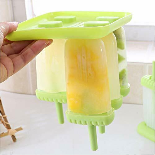 OFNMY 12 Pieces Popsicle Molds Plastic Ice Pop Mold Maker Ice Cream Popscicle... - Fresh Stock Dated February 2026
