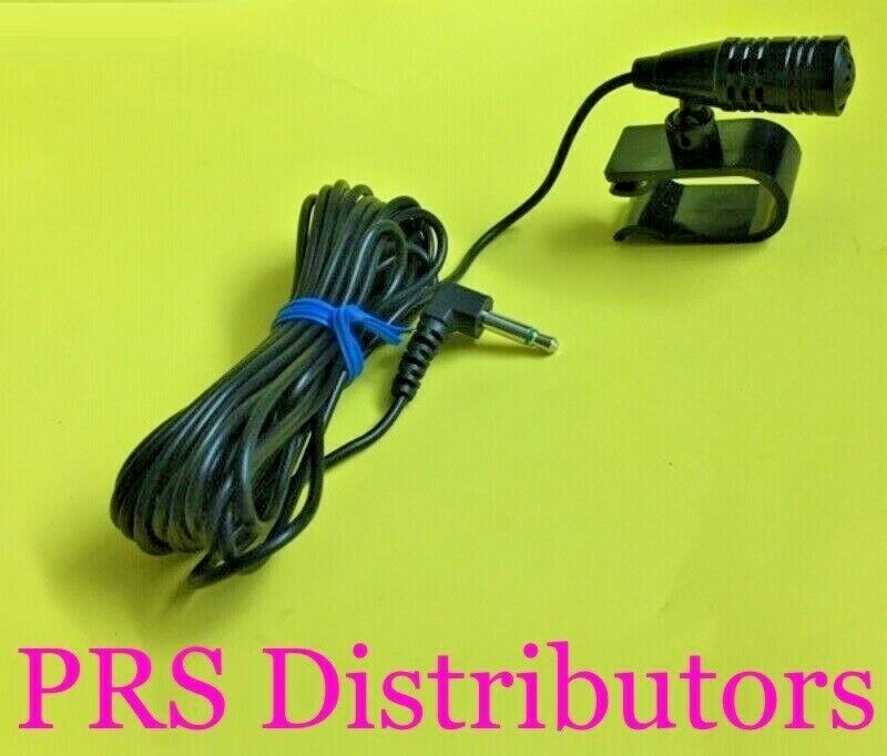 3.5mm Microphone For Car Stereo GPS DVD Bluetooth Enabled External Mic - Fresh Stock Dated December 2025