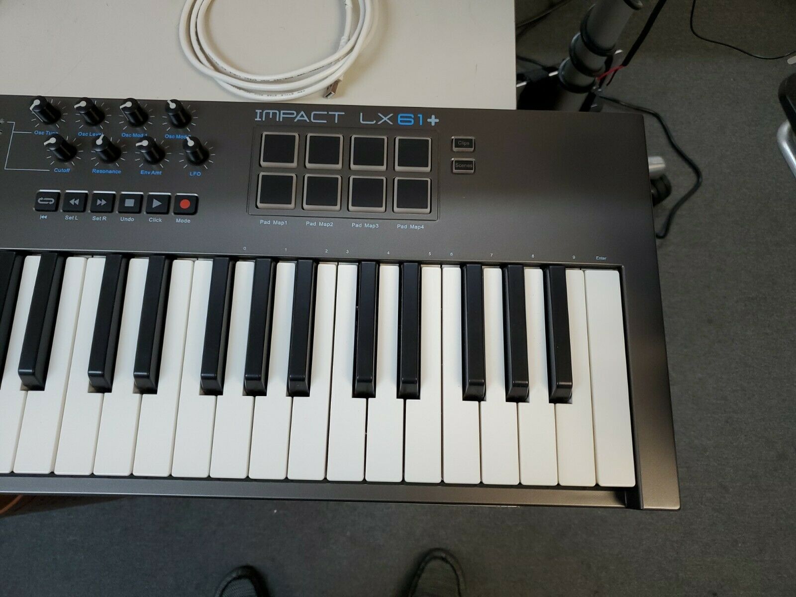 IMPACT 61+ USB CONTROLLER KEYBOARD NEKTAR INTEGRATED 8 TRACK MUSICAL - Fresh Stock Dated December 2025