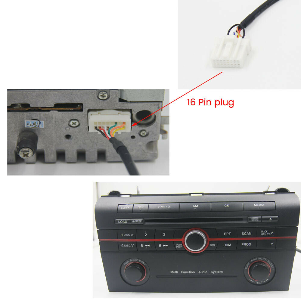 Mazda A2DP AUX IN BLUETOOTH STEARMING INTERFACE - Fresh Stock Dated December 2025