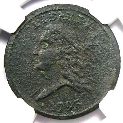 1793 Liberty Cap Flowing Hair Half Cent 1/2C - NGC XF Detail (EF) - Rare Coin! - Fresh Stock Dated December 2025