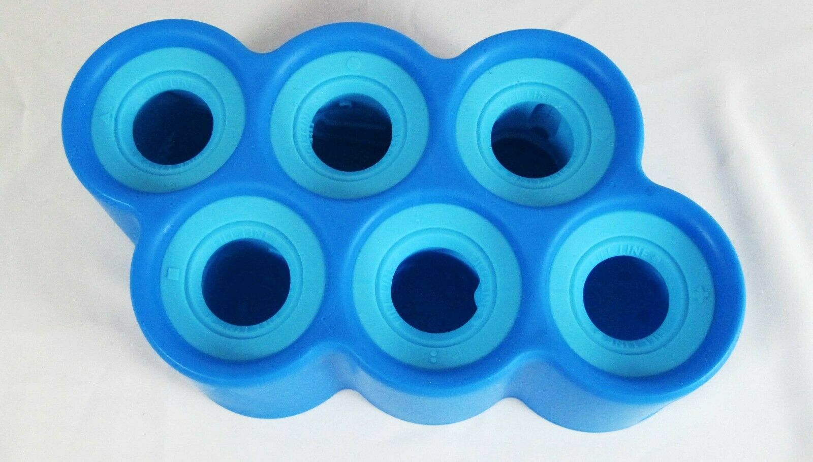 Pre-OWNED Zoku Fish Pop Molds 6 Fish Shaped Popsicle Molds One Tray - Fresh Stock Dated February 2026