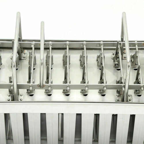 20PCS Stainless Steel Frozen Popsicle Molds Ice Cream Pop Maker Freezer Tray - Fresh Stock Dated February 2026