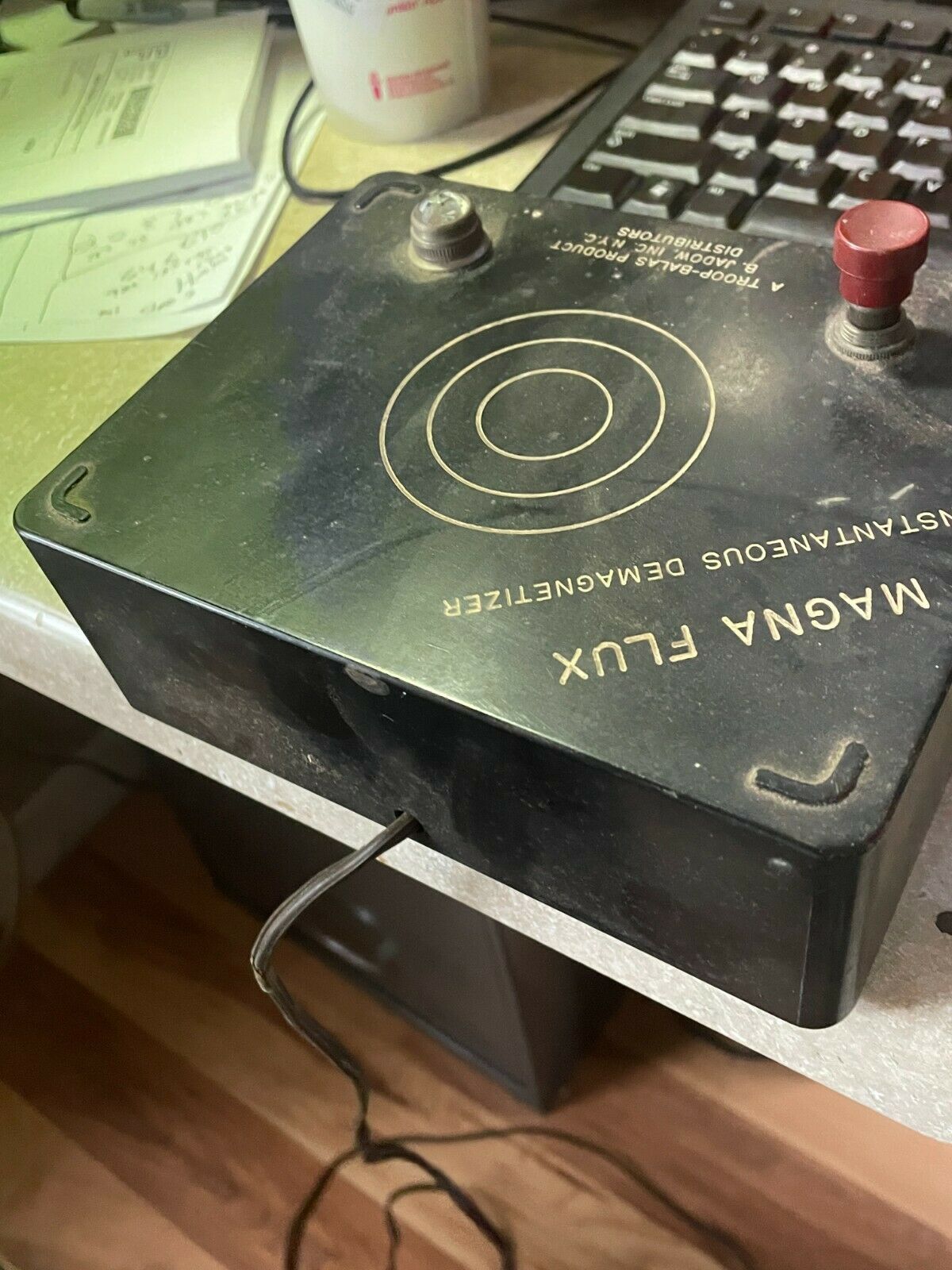 Magna Flux Demagnetizer Working Nice Watchmakers tool - Fresh Stock Dated December 2025