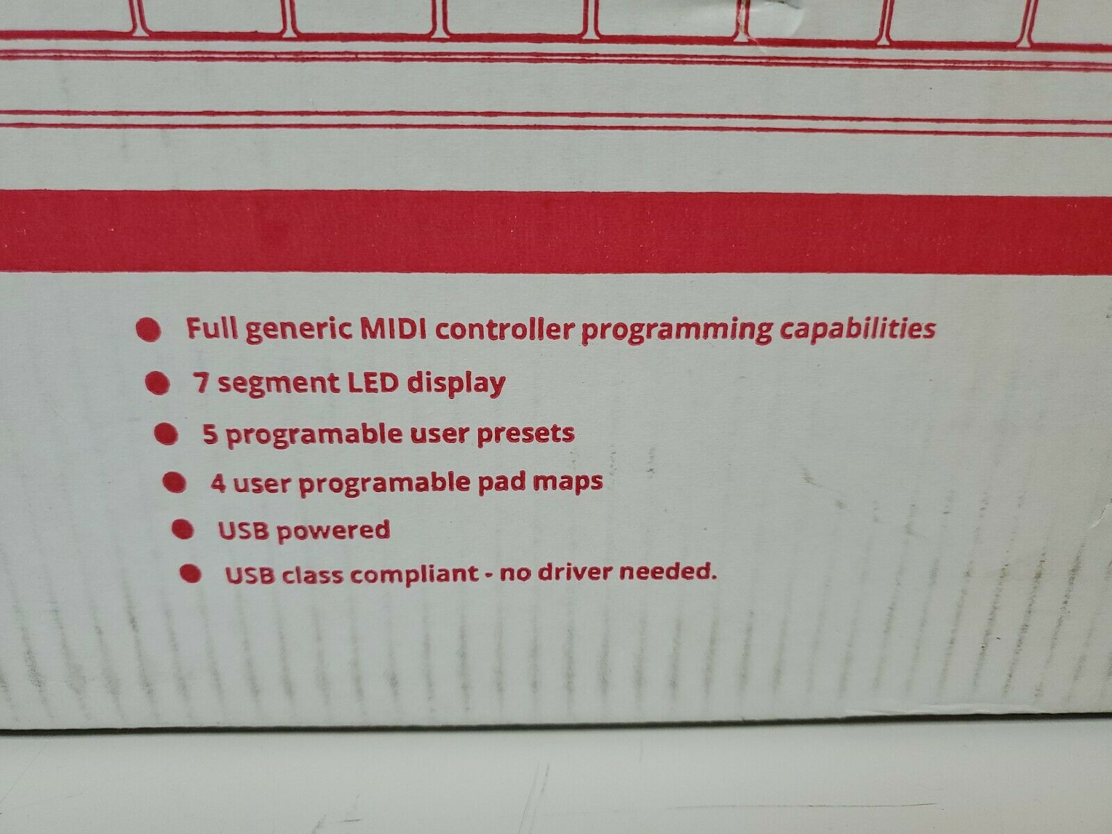 IMPACT 61+ USB CONTROLLER KEYBOARD NEKTAR INTEGRATED 8 TRACK MUSICAL - Fresh Stock Dated December 2025