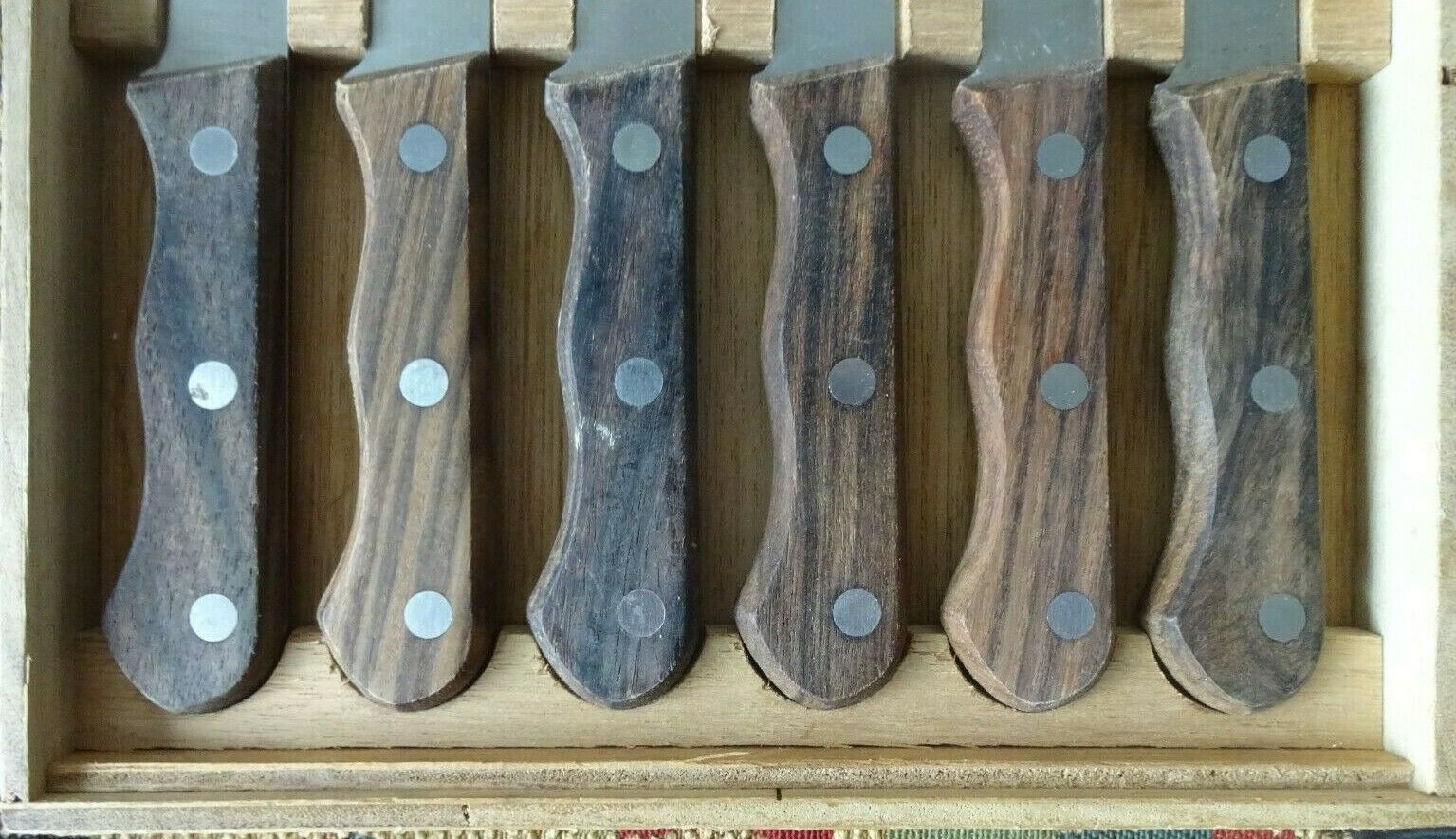 6 Regent Sheffield Le Gourmet Chef Stainless Knives Wood Handles in Box JAPAN - Fresh Stock Dated January 2026