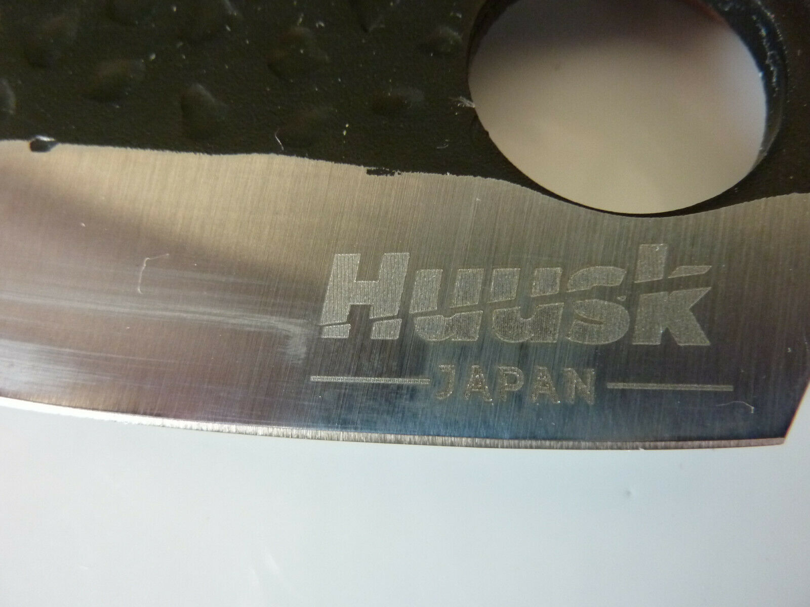 HUUSK HANDMADE PERFECTLY BALANCED JAPANESE STEEL PREMIUM CONTROL KNIFE W/SHEATH - Fresh Stock Dated January 2026