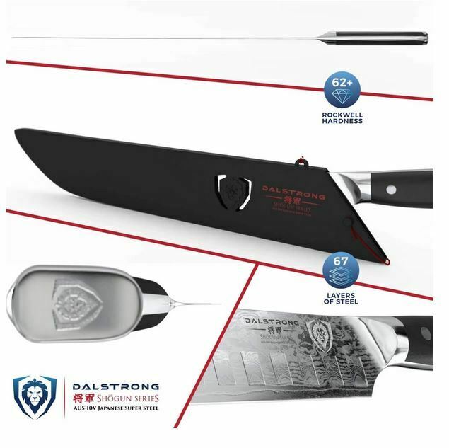 DALSTRONG 12.5 inch Butcher-Breaking Cimitar Knife - Shogun Series - AUS-10V - Fresh Stock Dated January 2026