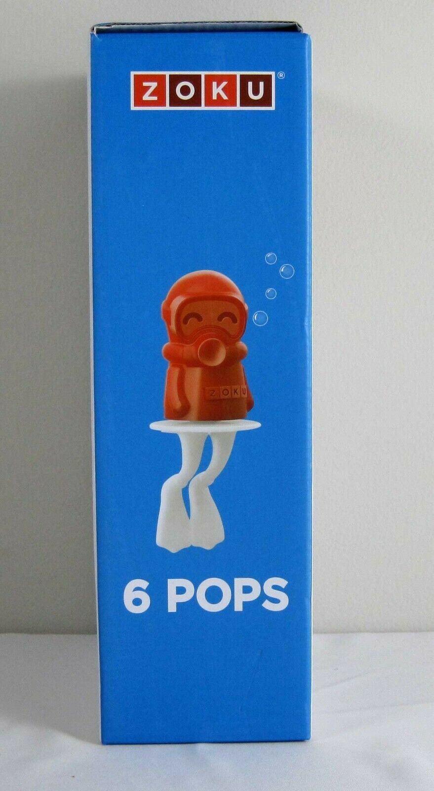 Pre-OWNED Zoku Fish Pop Molds 6 Fish Shaped Popsicle Molds One Tray - Fresh Stock Dated February 2026