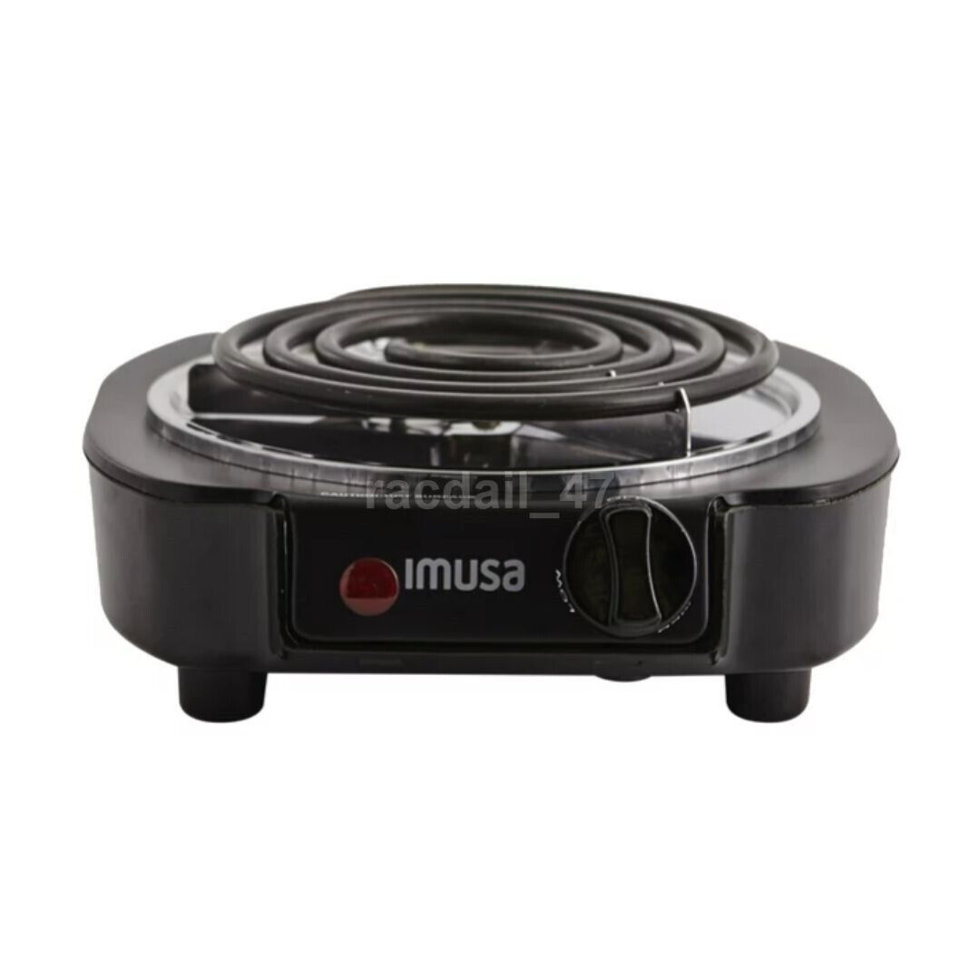 Portable Electric Single Burner1100Watts Hot Plate Countertop Stove Cooking Dorm - Fresh Stock Dated February 2026