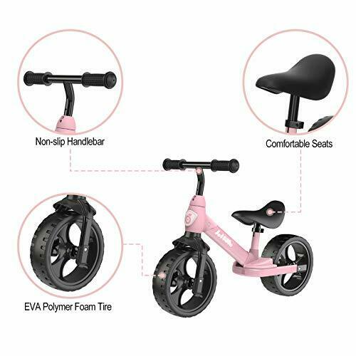 Balance Bike, Adjustable Seat and Handlebar Kids Balance Bike for 2,3,4,5,6 - Fresh Stock Dated January 2026