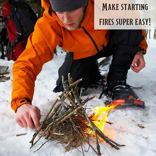 40 lb. Fatwood Fire Starter Sticks, Easy & Safe Fire Starter - Start a Fire with - Fresh Stock Dated January 2026