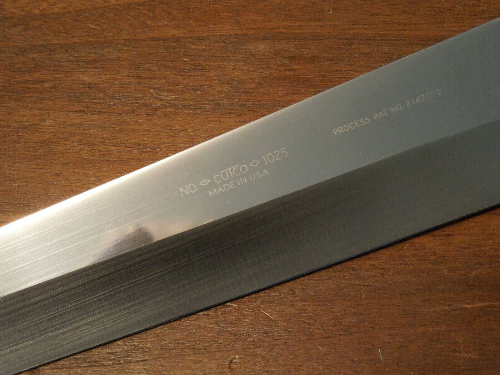 Vintage CUTCO No 1025 French Chef Knife 9