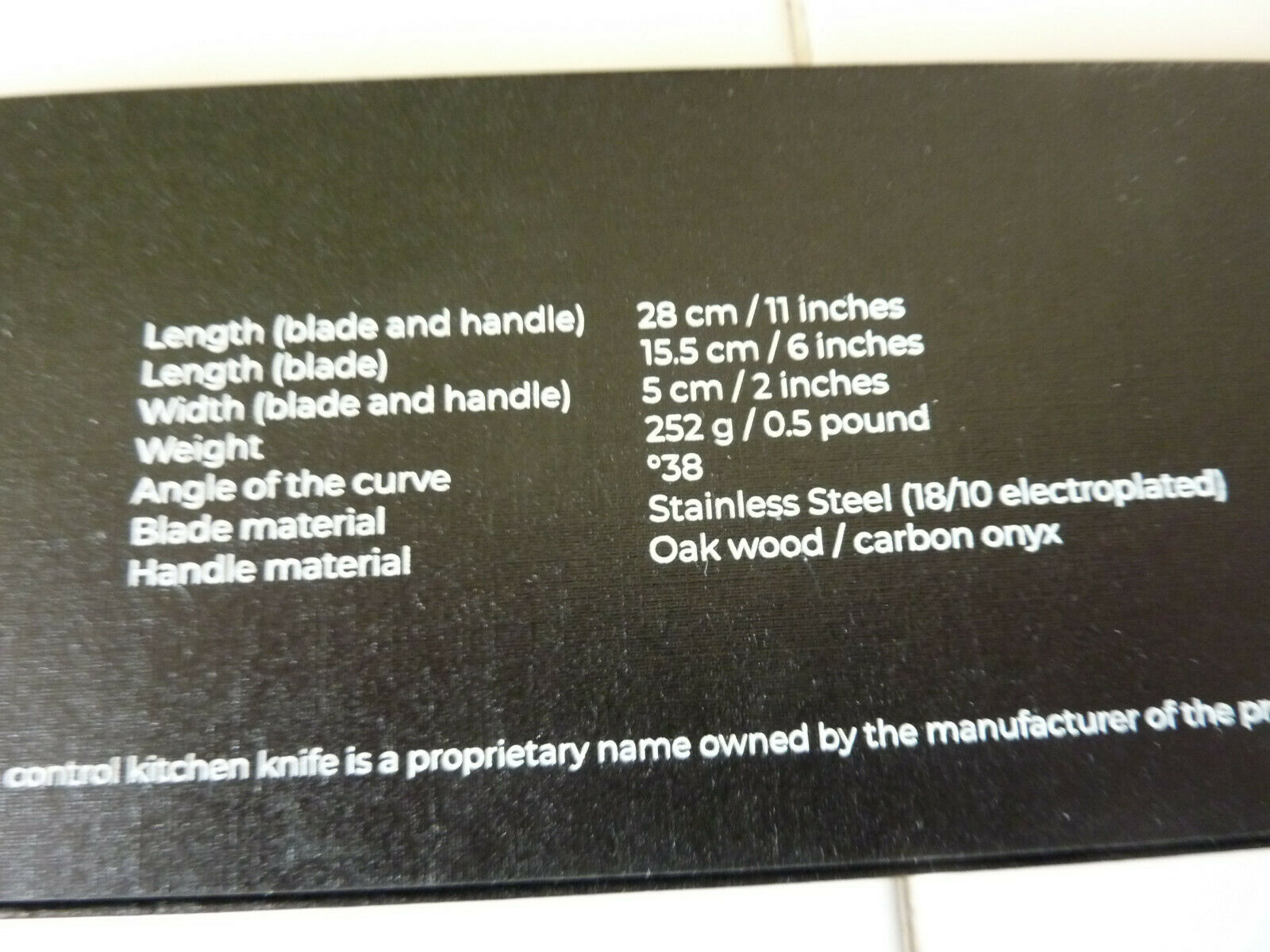 HUUSK HANDMADE PERFECTLY BALANCED JAPANESE STEEL PREMIUM CONTROL KNIFE W/SHEATH - Fresh Stock Dated January 2026