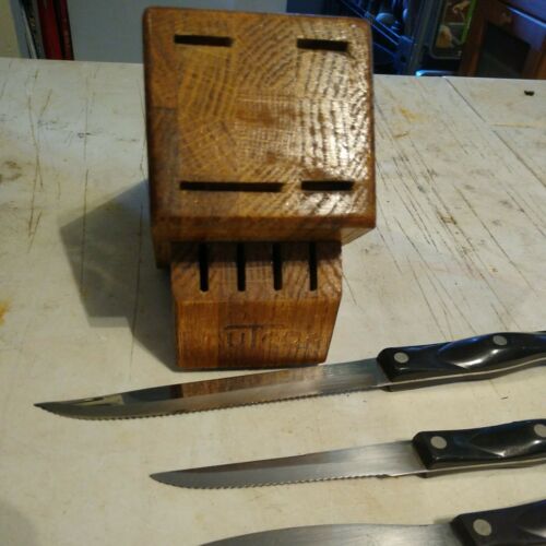 CUTCO STUDIO SET 8 KNIVES + BLOCK - Fresh Stock Dated January 2026