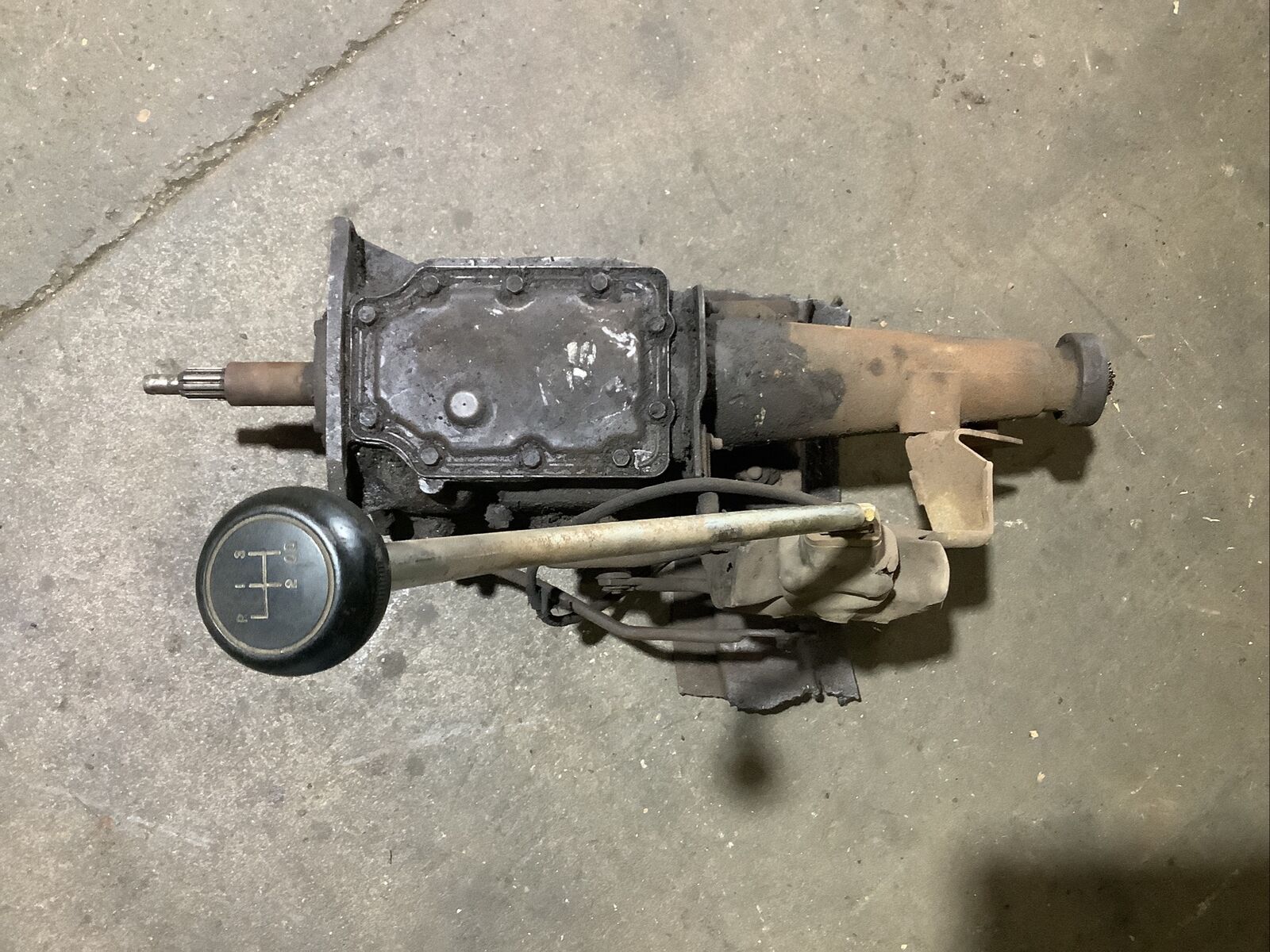 1977-1978 FORD TRUCK 3 SPEED WITH OVERDRIVE TRANSMISSION WITH SHIFTER - Fresh Stock Dated December 2025