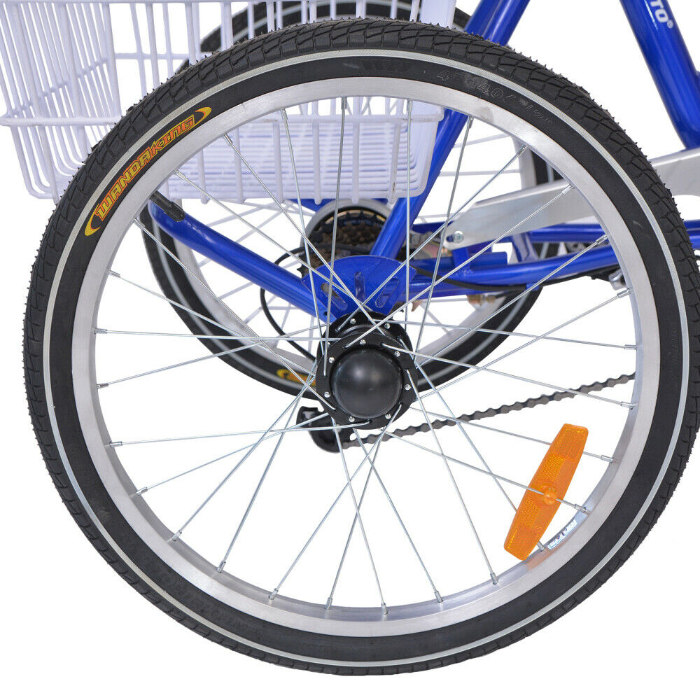 Adult &Teens Folding Tricycles 7 Speed 20