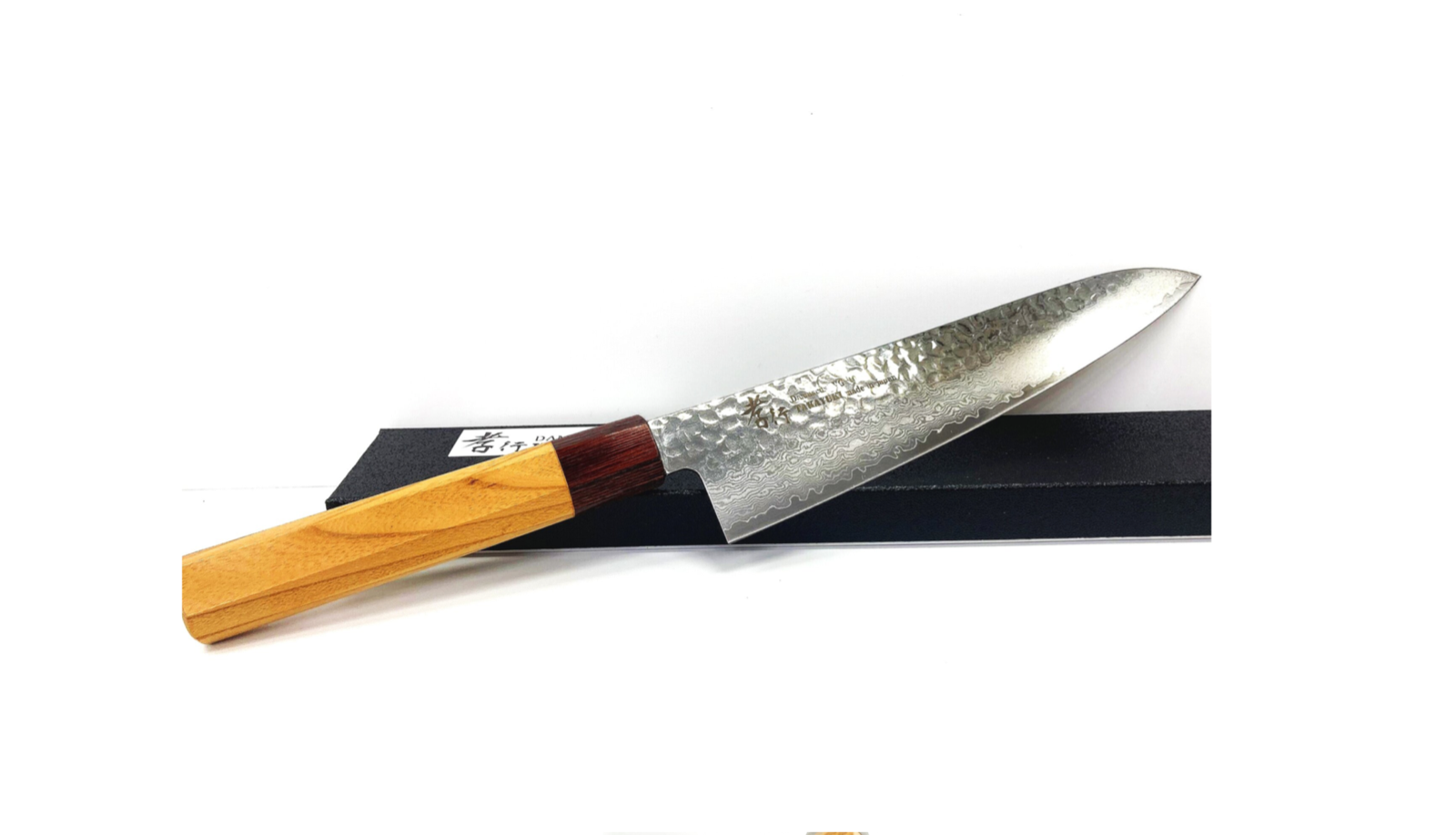 Japanese Sakai Takayuki Hammered Damascus VG10 Wa Gyuto Chef Knife 210mm USA - Fresh Stock Dated January 2026