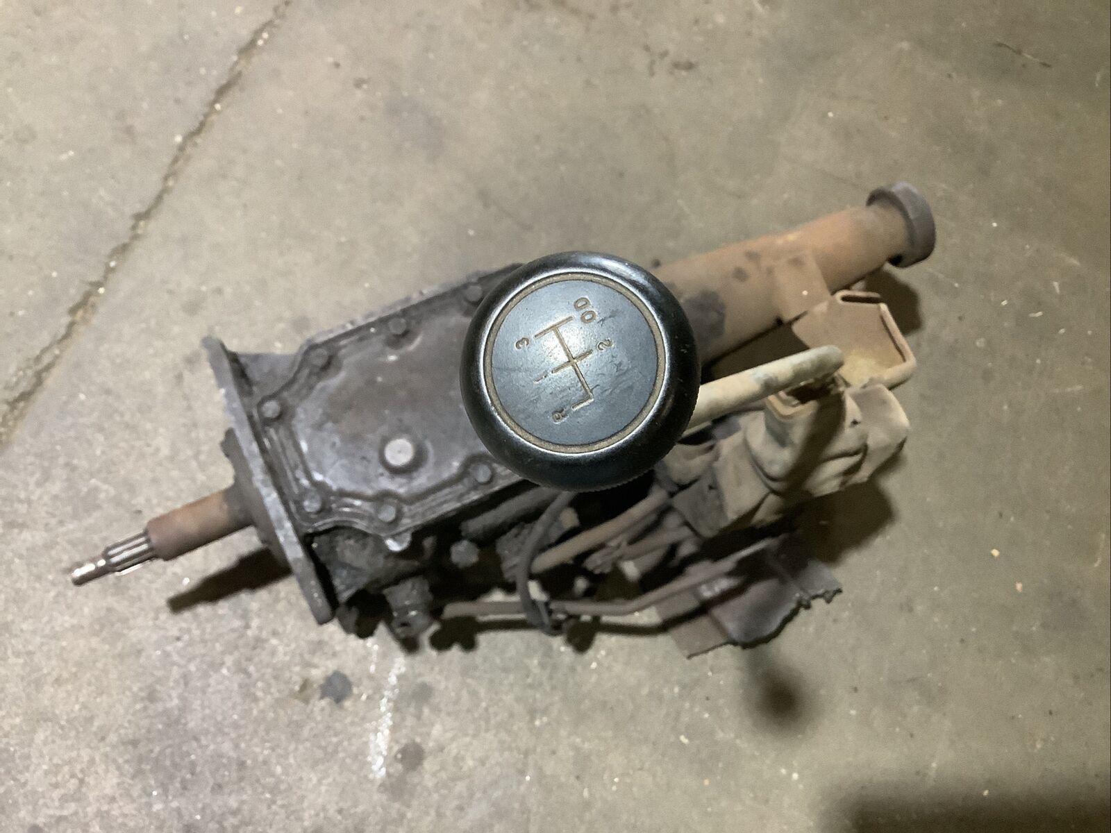 1977-1978 FORD TRUCK 3 SPEED WITH OVERDRIVE TRANSMISSION WITH SHIFTER - Fresh Stock Dated December 2025