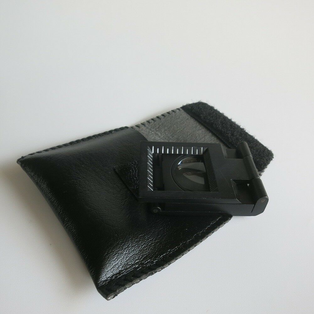 Foldable Bench Type Magnifier 10X with Scale Watch Repair Jewelry Tool - Fresh Stock Dated December 2025