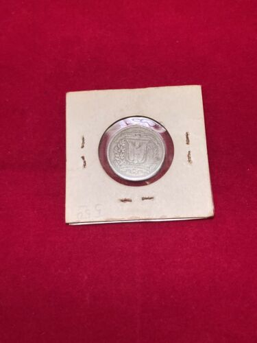 DOMINICAN REPUBLIC 1937 5 Centavos XF-AU - Fresh Stock Dated December 2025