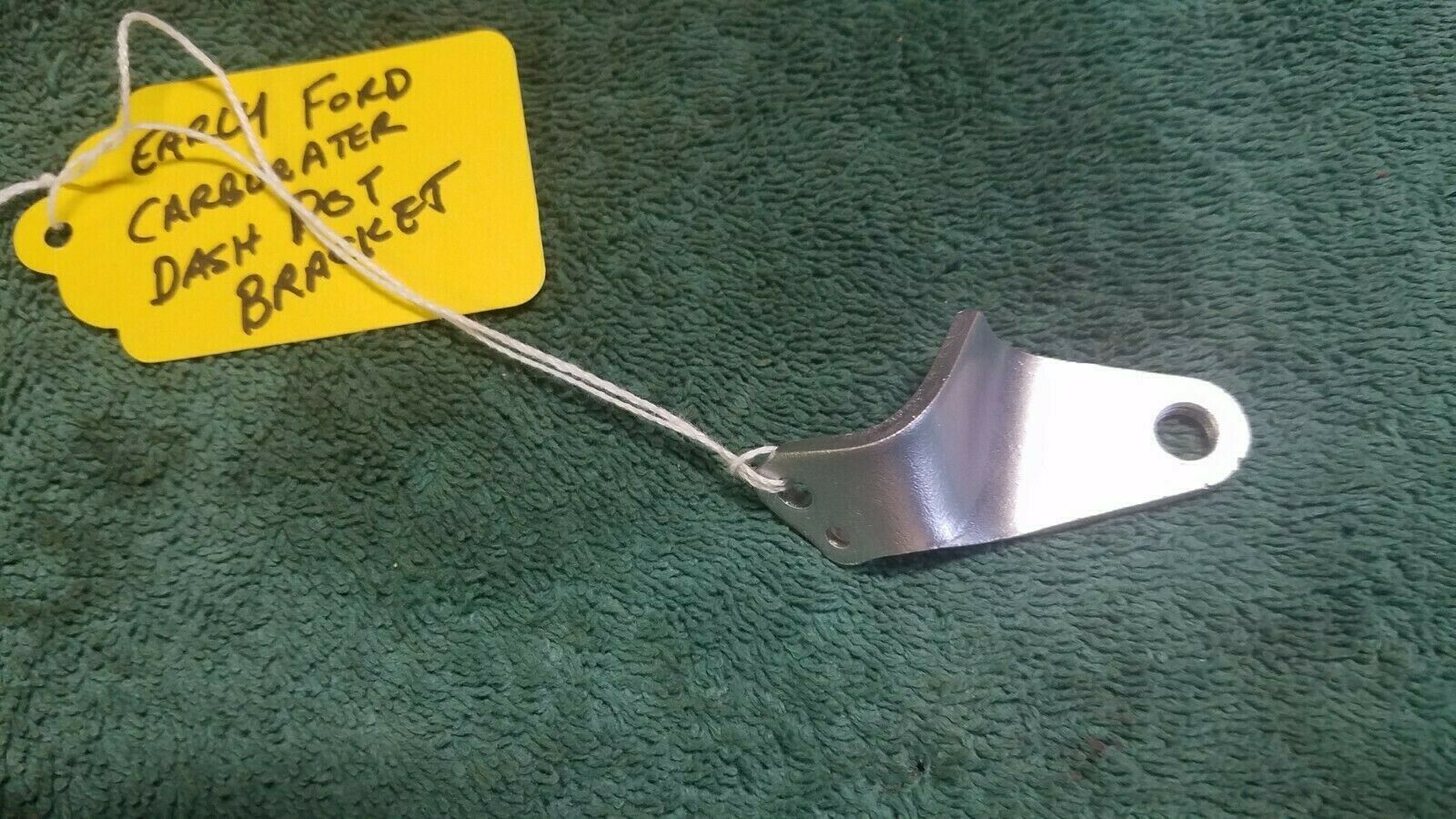 1960's FORD 2 or 4 BBLORIGINAL CARBURATOR DASH POT MOUNTING BRACKET - Fresh Stock Dated December 2025