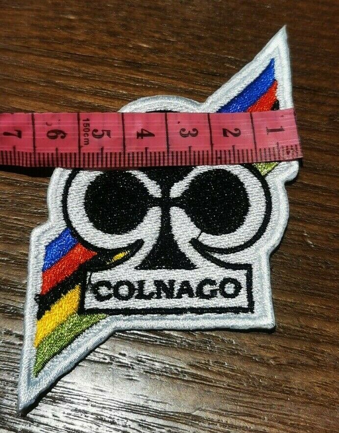 Colnago Logo Vintage bicycle patch/campagnolo record pista road collectionmaster - Fresh Stock Dated December 2025