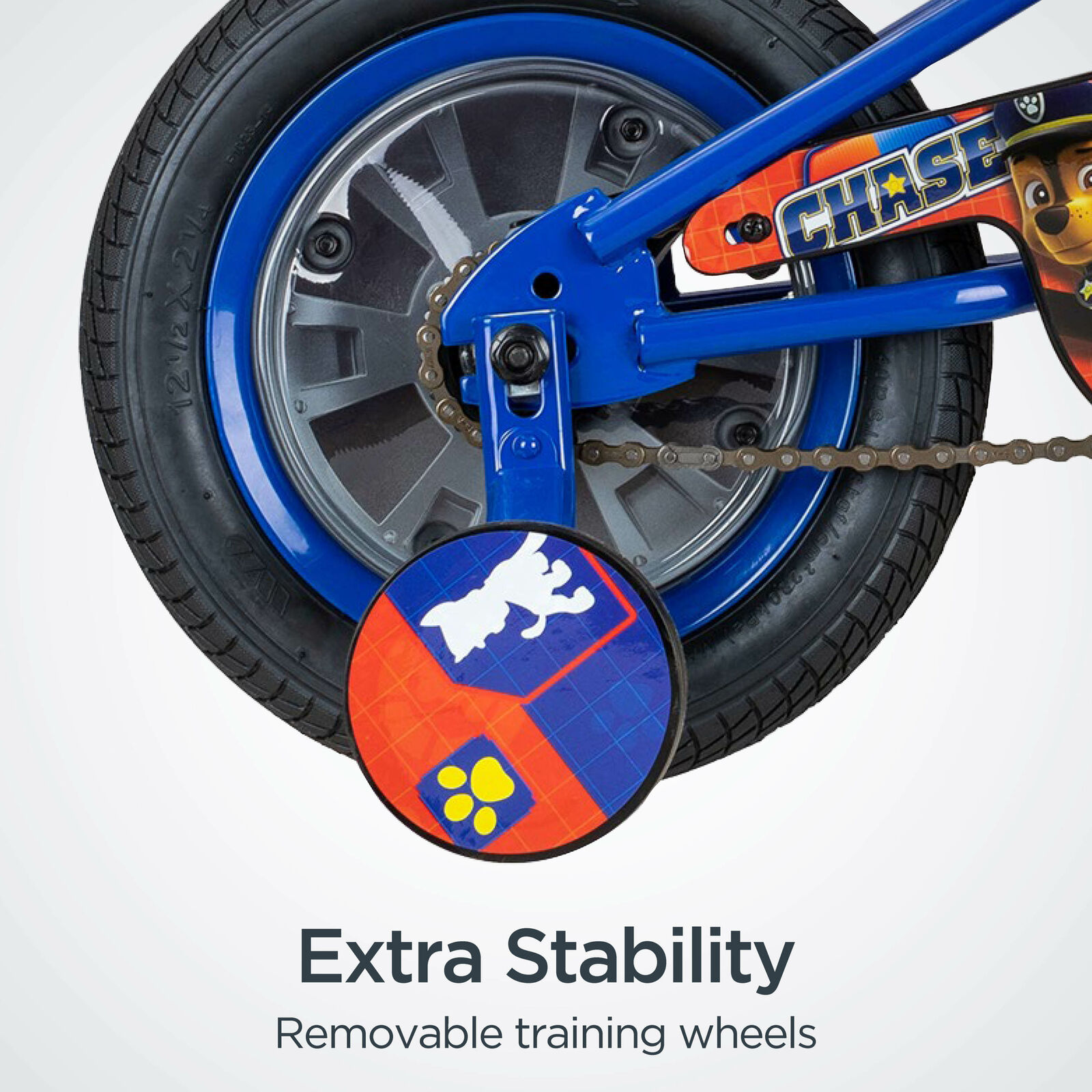 Nickelodeon's PAW Patrol: Chase Bicycle, 12-inch wheels, ages 2 - 4, blue, presc - Fresh Stock Dated December 2025