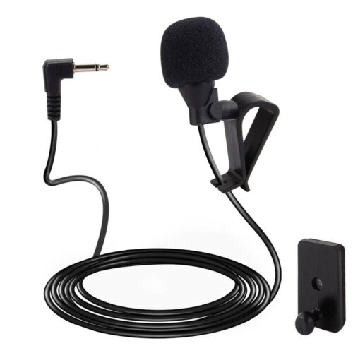 2.5mm Microphone For Car Stereo GPS DVD Bluetooth Enabled External Mic US Seller - Fresh Stock Dated December 2025
