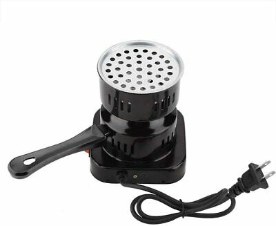 Electric Black Multi-purpose Hot Plate Stove Burner with Removable Handle - Fresh Stock Dated February 2026