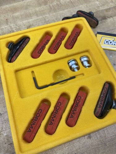 Corima Absolute Brake Set- Composite Carbon Rim Brake Pads Front & Rear Full Set - Fresh Stock Dated December 2025