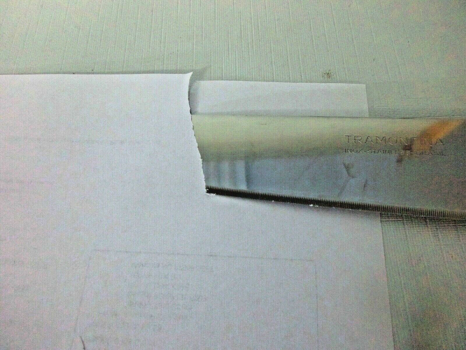 Tramontina kitchen and steak knife set in a wood block - Fresh Stock Dated January 2026