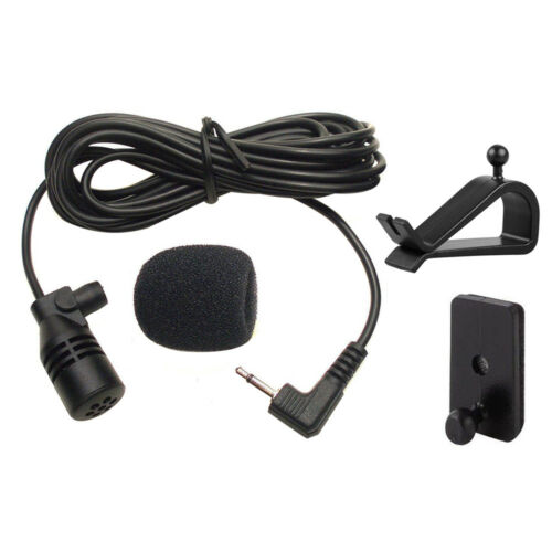 2.5mm Microphone For Car Stereo GPS DVD Bluetooth Enabled External Mic US Seller - Fresh Stock Dated December 2025