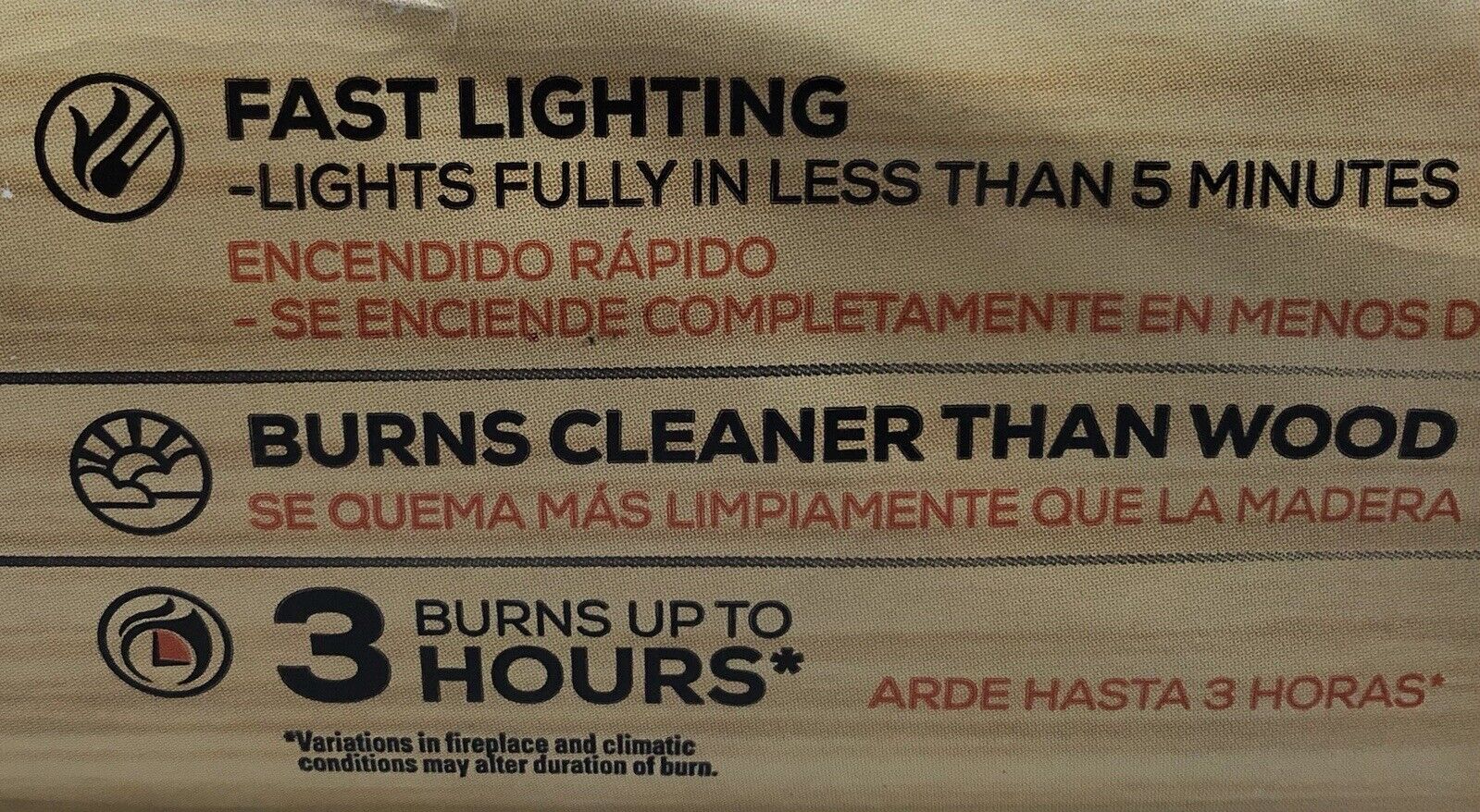 NEW X2 Duraflame Crackleflame Indoor Outdoor Campfire Fireplace Fire Pit Logs - Fresh Stock Dated January 2026