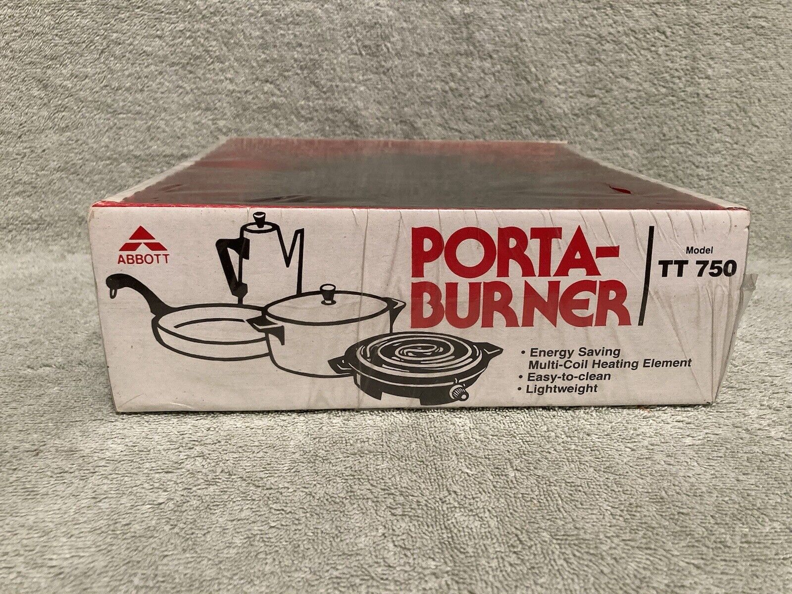 Vintage Porta Burner Extra Single Fifth Portable NEW in Box TT 750 Vintage VTG - Fresh Stock Dated February 2026