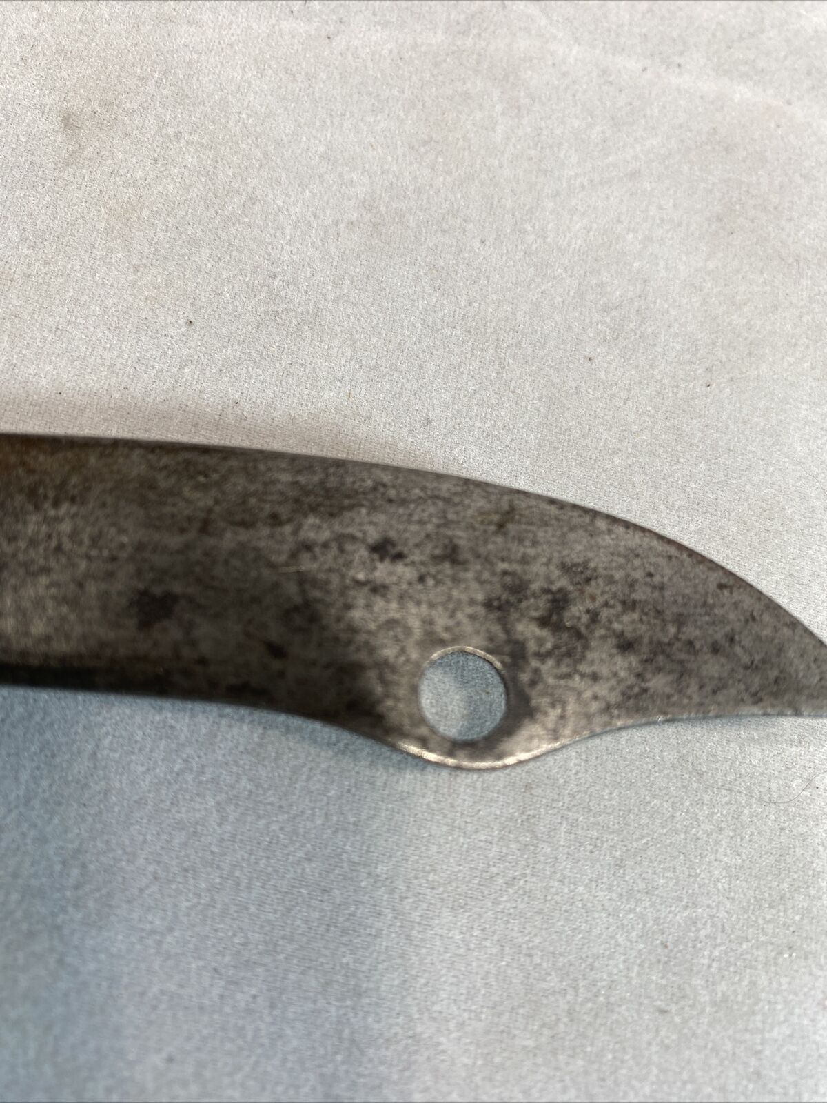 Vintage 1800s Roast Beef Slicing Knife With Hole Wood Custom Handle USA 7.5 Inch - Fresh Stock Dated February 2026