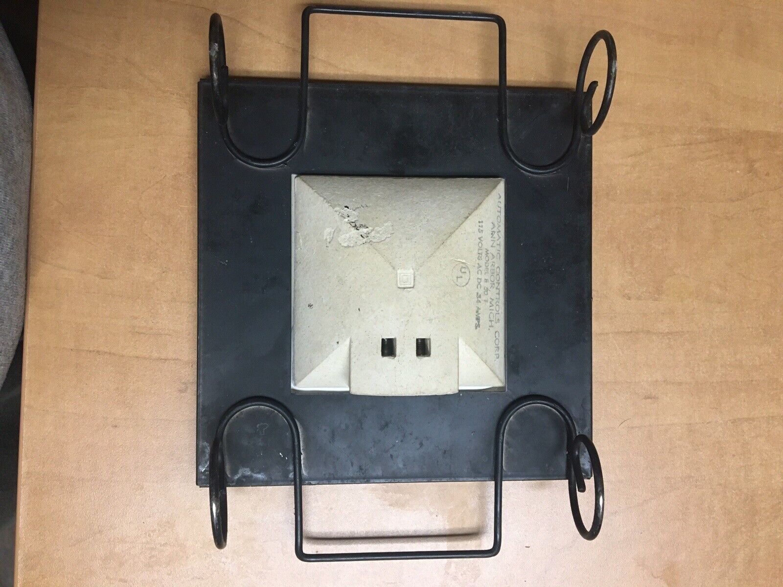 vtg mid century modern electric food warmer porcelain tile floral NO CORD - Fresh Stock Dated February 2026