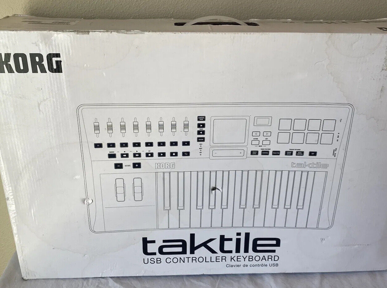 KORG TAKTILE-25 MIDI Keyboard 25 With Box - Fresh Stock Dated December 2025