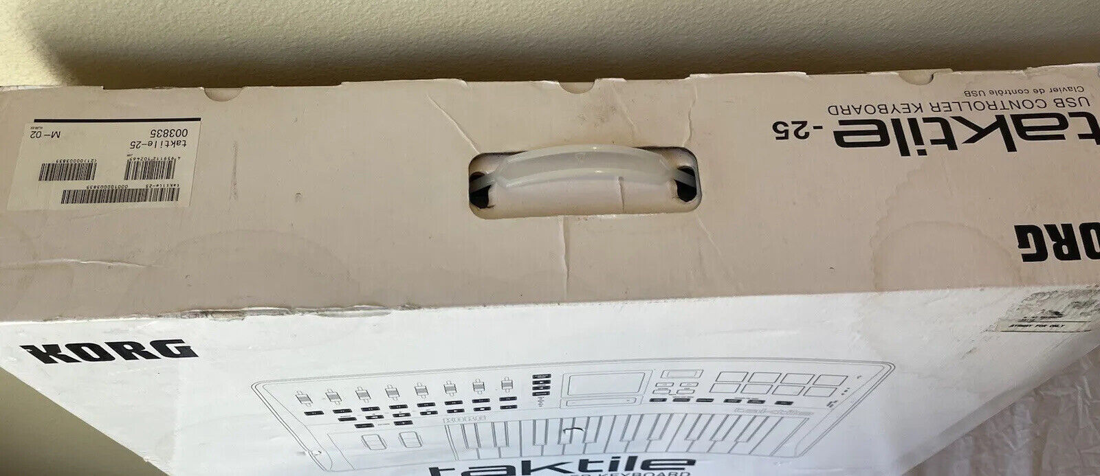 KORG TAKTILE-25 MIDI Keyboard 25 With Box - Fresh Stock Dated December 2025