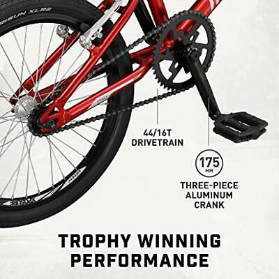 Title Micro, Mini, Junior, Pro and Expert BMX Race Bike, 20-Inch Red Title Pro - Fresh Stock Dated December 2025