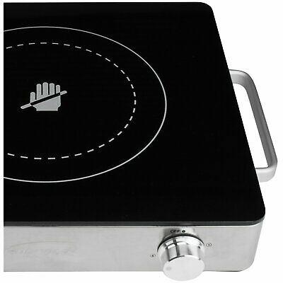 Brentwood Appl. TS-381 1,200W Single Infrared Electric Countertop Burner - Fresh Stock Dated February 2026
