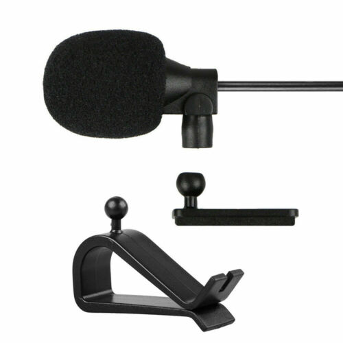 NEWLY Microphone For Car Stereo GPS DVD Bluetooth Enabled External Mic Ship US - Fresh Stock Dated December 2025