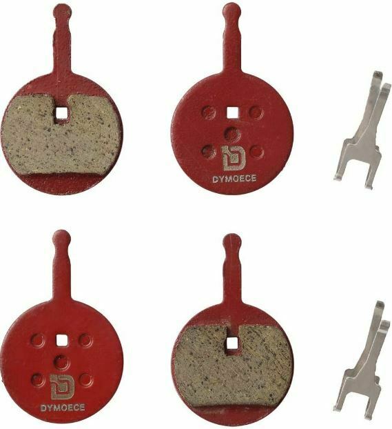 2 Pairs Organic Resin Bicycle Disc Brake Pads for Avid BB5 Mechanical Disc Brake - Fresh Stock Dated December 2025
