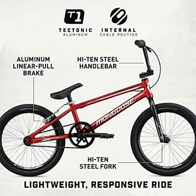 Title Micro, Mini, Junior, Pro and Expert BMX Race Bike, 20-Inch Red Title Pro - Fresh Stock Dated December 2025